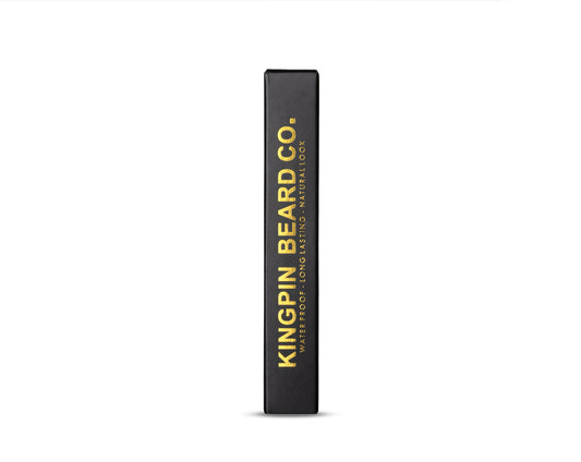 KingPin Beard Co. 2 IN 1: Beard Filler Pencil's beard oil in black